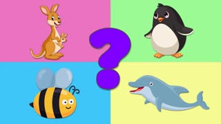 Викторина - 2 Развивающие мультики про животных для детей