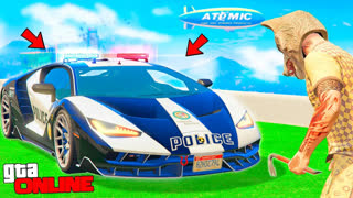 GTA 5 - УГНАЛ ПОЛИЦЕЙСКУЮ ЛАМБОРГИНИ ИЗ УЧАСТКА ! - БИТВА ВОРОВ В ГТА 5 ОНЛАЙН