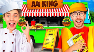 a4 - Открыли РЕСТОРАН НА КОЛЕСАХ !